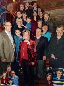 My six kids, families, grand kids and great grands gathered for my 80th birthday.  